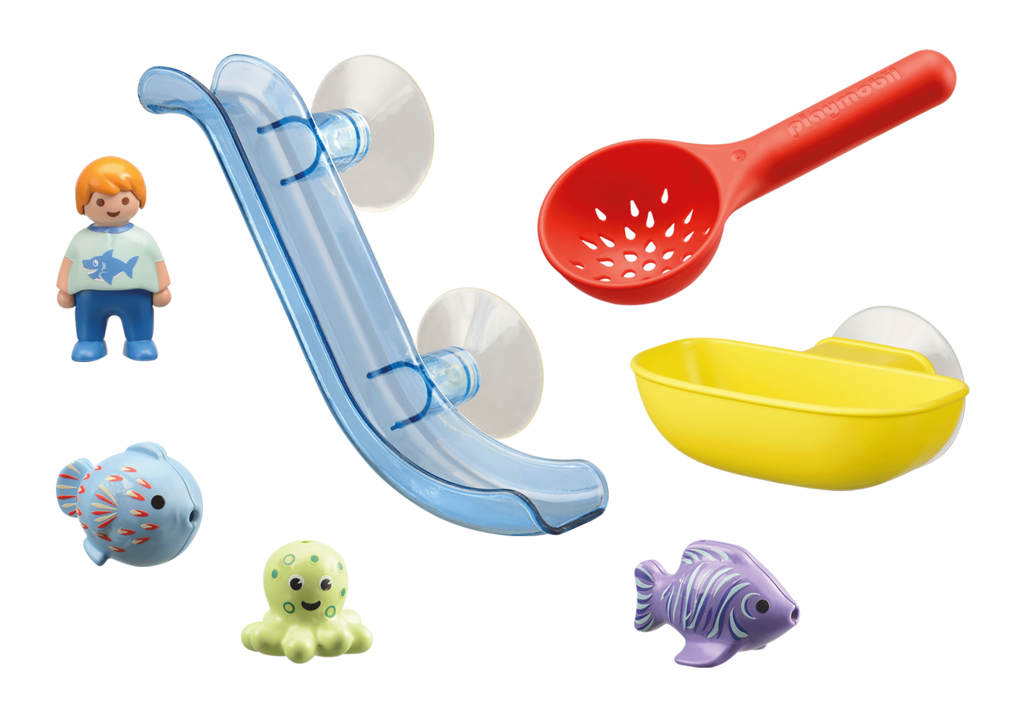 Grand toboggan aquatique et animaux 70637 PLAYMOBIL®